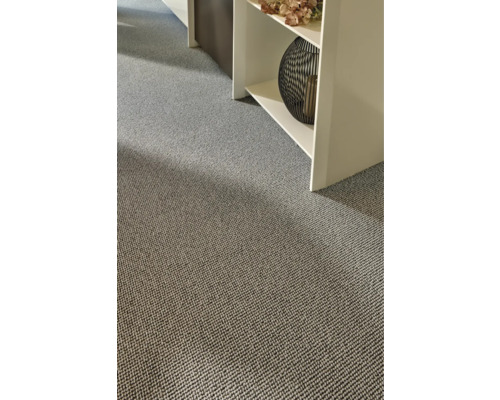 Nahaufnahme eines Teppichs mit Textilmuster in einem Raum