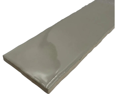 Einzelne graue Keramikfliese