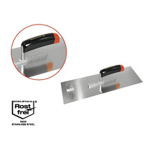 Edelstahl Glättkelle mit Griff