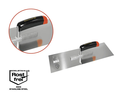 Edelstahl Glättkelle mit Griff