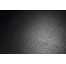 Dunkelgraue, strukturierte Oberfläche mit matter Optik für Arbeitsplatten oder Bodenbeläge.