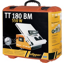 Verpackung der Fliesenschneidmaschine Clipper TT 180 BM mit 550 Watt Leistung