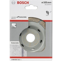 Bosch Standard for Concrete Diamanttopfscheibe, 105 Millimeter Durchmesser