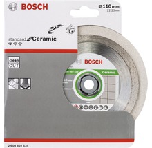 Bosch Standard for Ceramic Trennscheibe mit 110 mm Durchmesser in Verpackung
