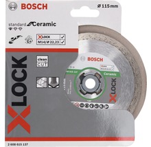 Bosch Trennscheibe Ceramic mit X-Lock Aufnahme, Durchmesser 115 Millimeter