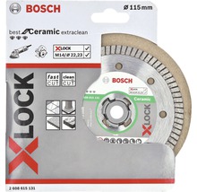Bosch Trennscheibe Ceramic extraclean mit X-Lock Aufnahme, Durchmesser 115 mm