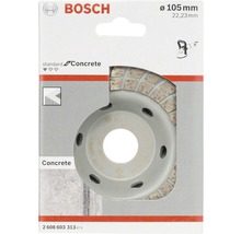 Bosch Logo. Betonschleifteller, Durchmesser 105 Millimeter
