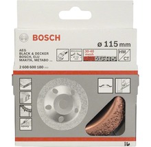 Bosch Topfscheibe mit einem Durchmesser von 115 Millimetern in Produktverpackung