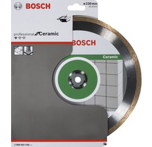 Bosch Logo. Keramik Trennscheibe mit 230 Millimeter Durchmesser.