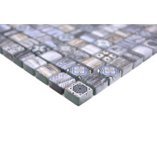 Mosaikfliese mit verschiedenen Mustern