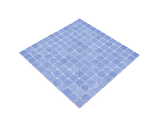 Glasmosaik VP110PUR für Poolbau blau 31,6x31,6 cm