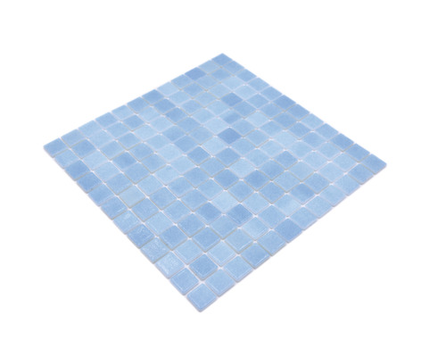 Glasmosaik VP501PUR für Poolbau blau 31,6x31,6 cm