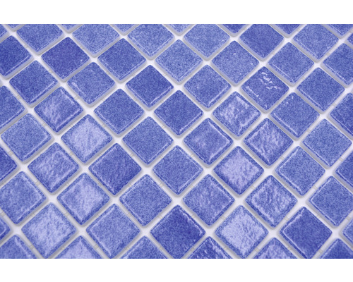 Glasmosaik VP508PUR für Poolbau blau 31,6x31,6 cm