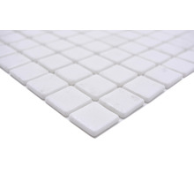 Mosaikfliese aus Glas mit quadratischen Elementen