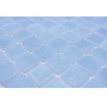 Mosaikfliesen aus Glas in quadratischer Form