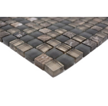 Mosaikfliese aus Glas und Stein