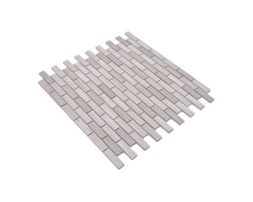 Natursteinmosaik Selbstklebend SAM 4NM72 Marmor grau 30x30,5 cm