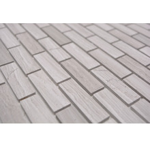 Mosaikfliesen aus Stein in rechteckiger Form