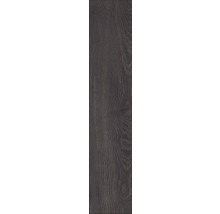 Dunkle Bodenfliese in Holzoptik