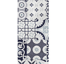 Dekorfliese mit verschiedenen Mustern