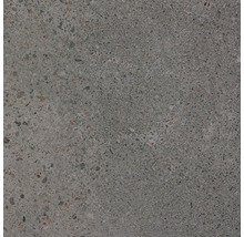 Graue Betonpflasterplatte mit feiner Textur.