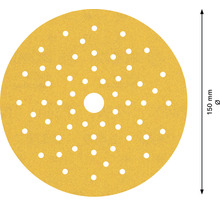 Schleifpapier, Durchmesser 150 Millimeter, mit Lochung