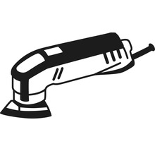 Deltaschleifer für Schleifarbeiten