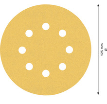 Schleifscheibe, Durchmesser 125 mm, mit Löchern