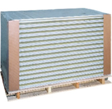 Palette mit Mineralwolle-Dämmplatten für die Wärme- und Schalldämmung