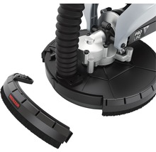 Detailansicht eines Menzer Trockenbauschleifers mit Bürstenkranz