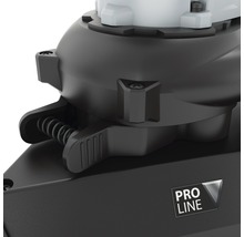 Detailansicht einer Pumpe mit Pro Line Logo