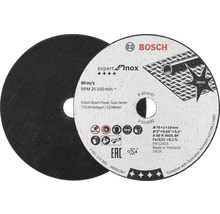 Bosch Expert Inox Trennscheibe, 76 Millimeter, zum Schneiden von Metall