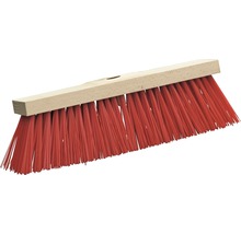 Kehrbesen mit Holzkorpus und Borsten