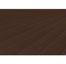 Nahaufnahme von Terrassendielen