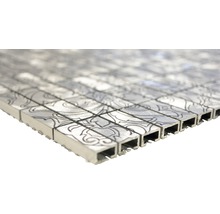 Mosaikfliese mit Dekor