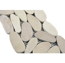 Mosaikmatte mit Natursteinen