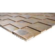 Mosaikfliese aus Metall für Wand- und Bodengestaltung