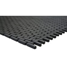 Gummimatte mit rechteckigem Muster