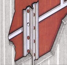 Isolierung mit rotem Siegel