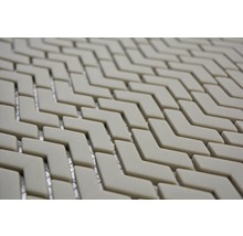 Mosaikfliesen im Pfeildesign