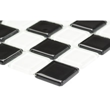 Mosaikfliesen aus Glas, Schachbrettmuster