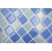 Mosaikfliesen aus Glas mit quadratischem Design