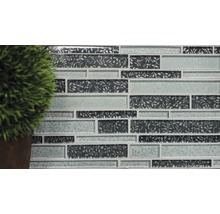 Mosaikfliese mit Pflanzenmuster