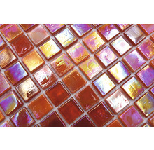 Mosaikfliesen aus Glas, quadratisch angeordnet