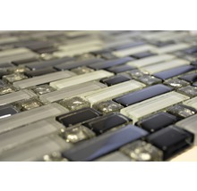 Mosaikfliesen aus Glas, Nahaufnahme