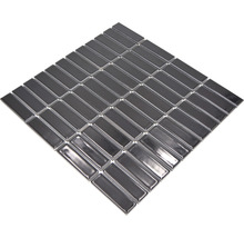 Mosaikfliese aus Keramik mit rechteckigen Elementen