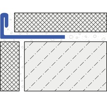 Illustration einer Bauwerksabdichtung mit Dichtungsprofil