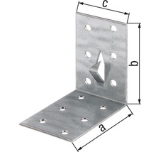 Winkelverbinder mit Nagelanker zur Holzverbindung