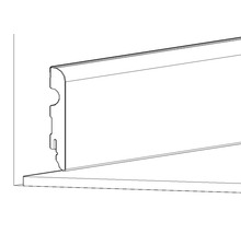 Sockelleiste zur Wandbefestigung
