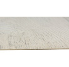 Nahaufnahme eines Bodenbelags in Holzoptik